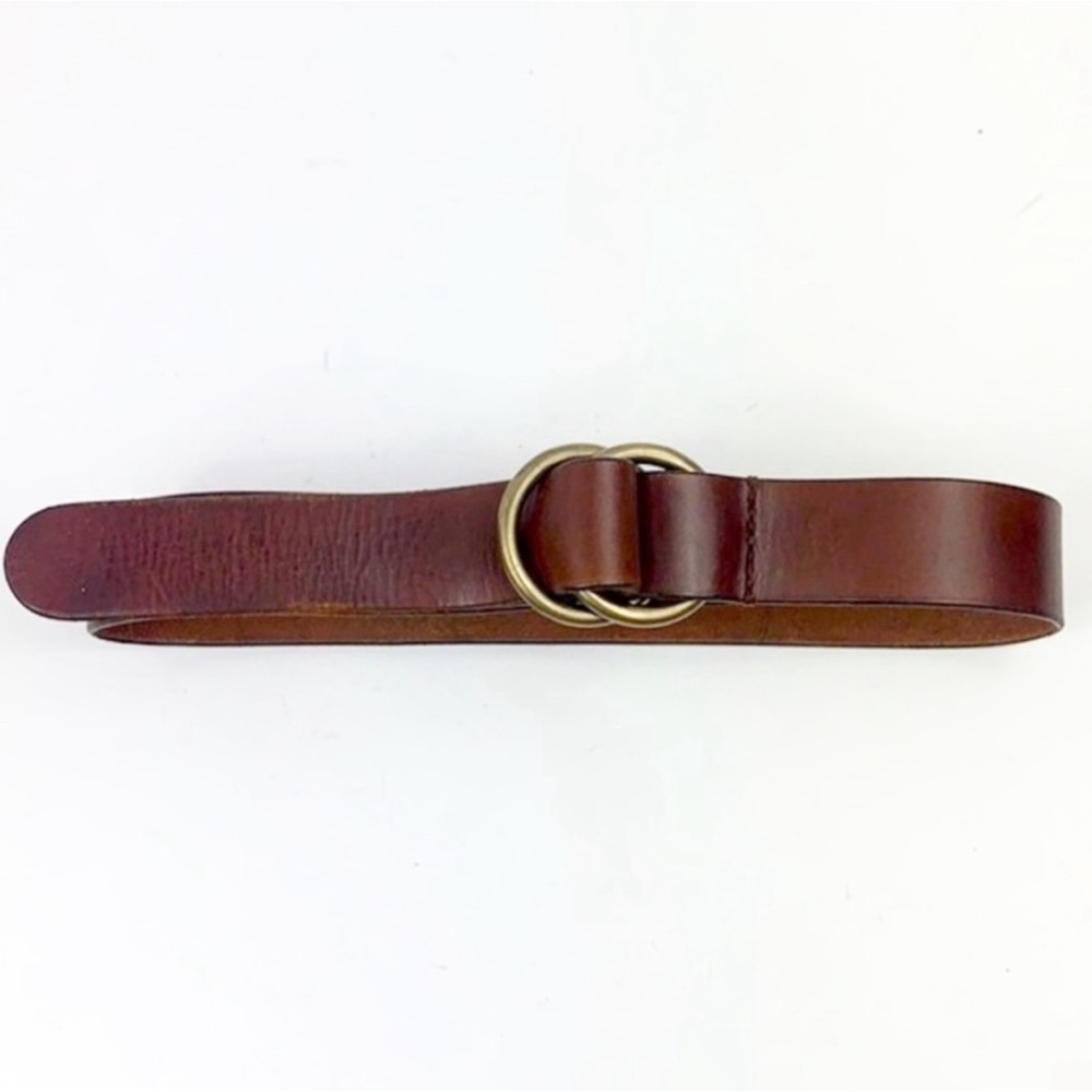 Jutta Neumann Vintage Brown Leather Wrap Belt